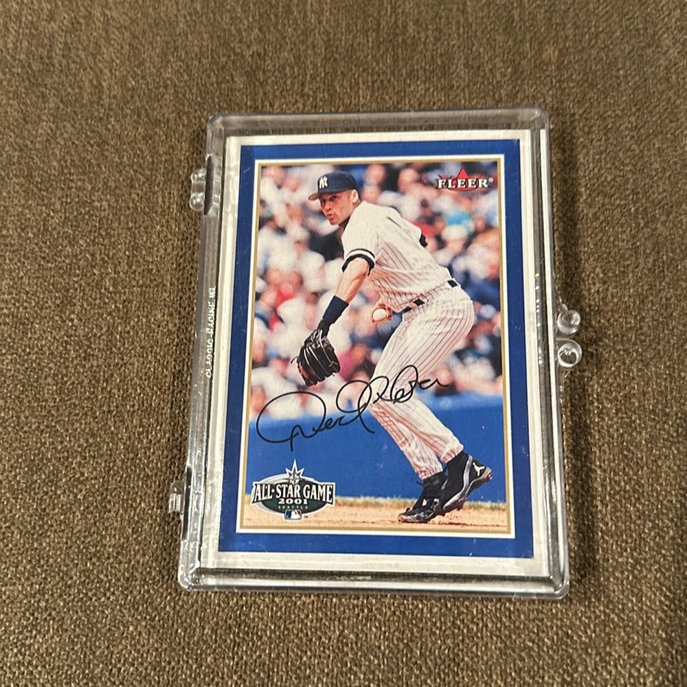 2001 All-Star Game Fleer Derek Jeter #2 Baseball Card